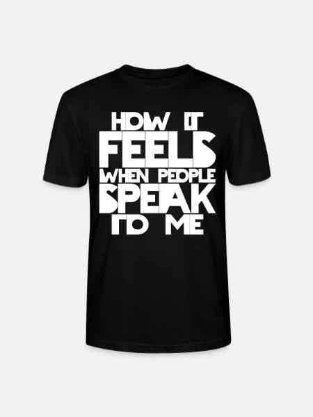 Deaf Pride ASL Gebärdensprache - Stanley/Stella Unisex Bio-T-Shirt CRAFTER - Schwarz