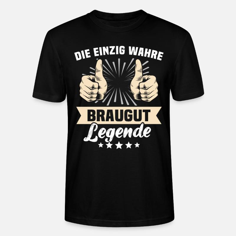 Dictons de Braugut - T-shirt bio CRAFTER Stanley Stella Unisexe - noir