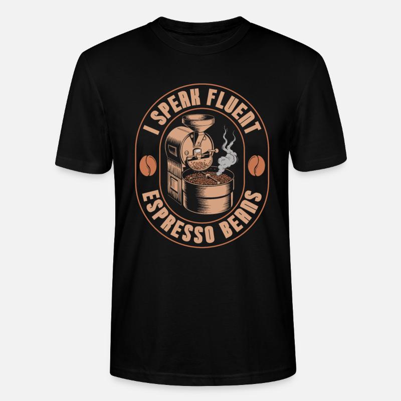 Kaffeeröster - Stanley/Stella Unisex Bio-T-Shirt CRAFTER - Schwarz