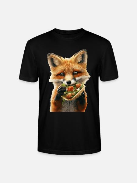 Fuchs - Stanley/Stella Unisex Bio-T-Shirt CRAFTER - Schwarz