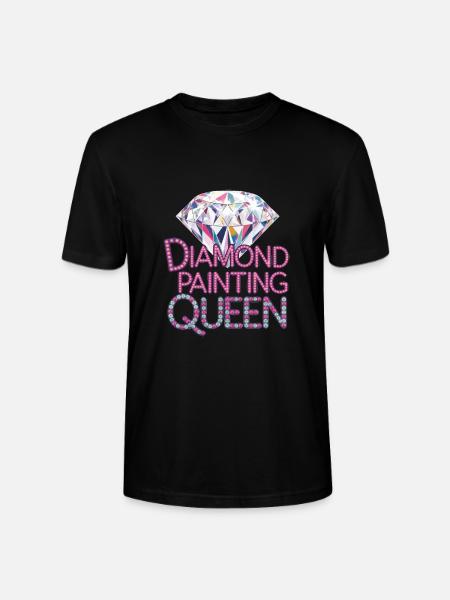 Diamond Painting Diamond Painter - Stanley/Stella CRAFTER Unisex Organic T-Shirt - black