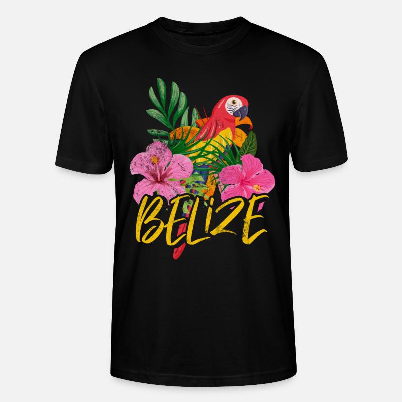 Belize - Stanley/Stella Unisex Bio-T-Shirt CRAFTER - Schwarz