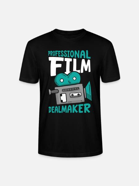 Film producer - Stanley/Stella CRAFTER Unisex Organic T-Shirt - black