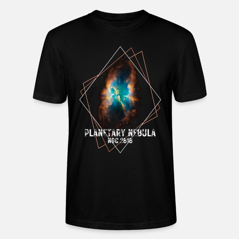 Nébuleuse planétaire - T-shirt bio CRAFTER Stanley Stella Unisexe - noir
