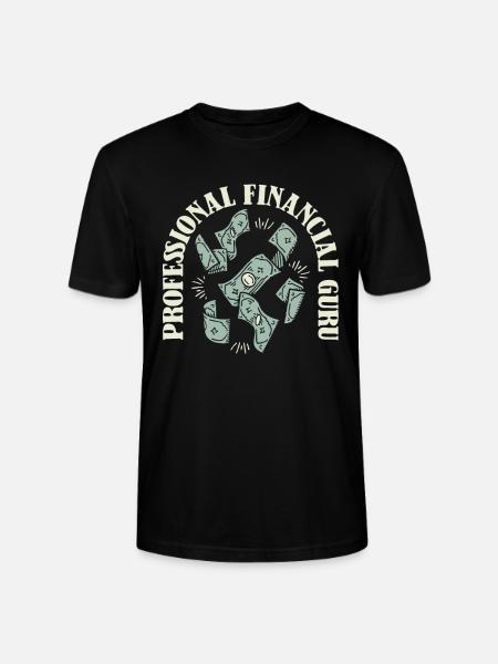 Financial adviser - Stanley/Stella CRAFTER Unisex Organic T-Shirt - black