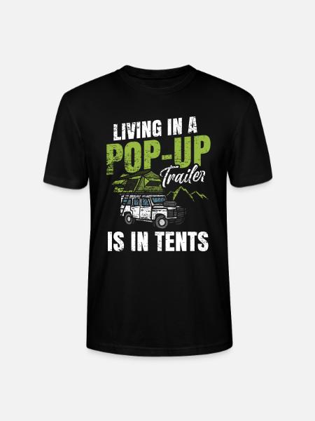 Wohnmobilzubehör Pop-up-camper - Stanley/Stella Unisex Bio-T-Shirt CRAFTER - Schwarz