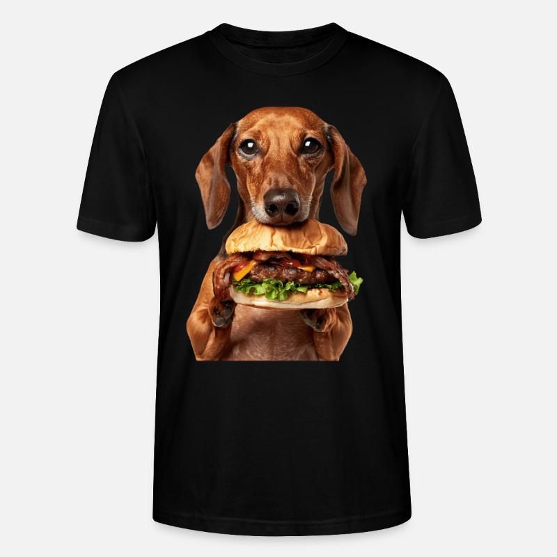 Dackel - Stanley/Stella Unisex Bio-T-Shirt CRAFTER - Schwarz