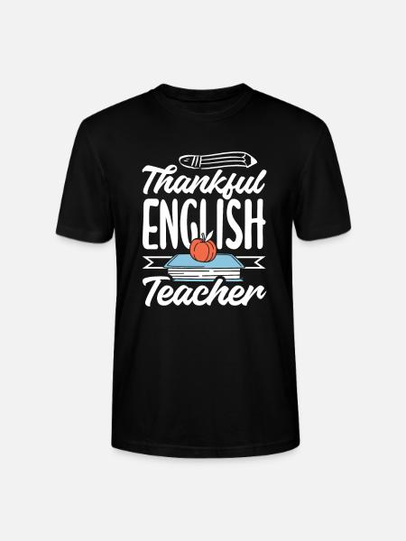 Funny Teacher Teacher Gift - Stanley/Stella CRAFTER Unisex Organic T-Shirt - black