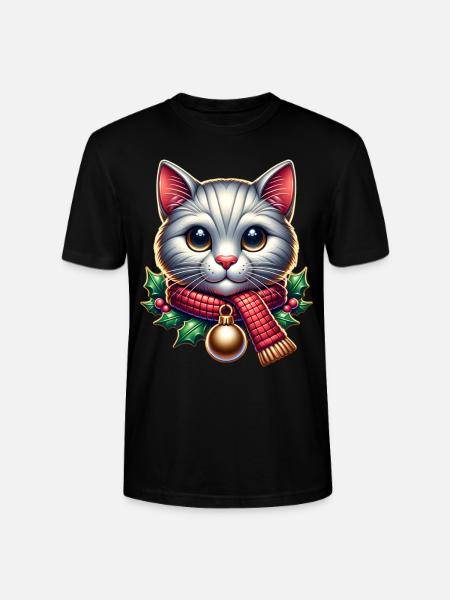 Katze - Stanley/Stella Unisex Bio-T-Shirt CRAFTER - Schwarz