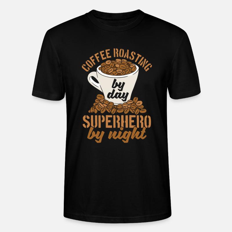 Torréfacteurs de café - T-shirt bio CRAFTER Stanley Stella Unisexe - noir