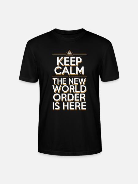 Global Conspiracy - Stanley/Stella CRAFTER Unisex Organic T-Shirt - black