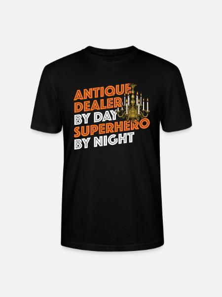 Antique dealer - Stanley/Stella CRAFTER Unisex Organic T-Shirt - black