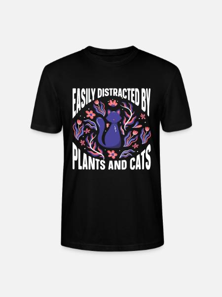 Plants Gardening Gardener - Stanley/Stella Unisex Bio-T-Shirt CRAFTER - Schwarz