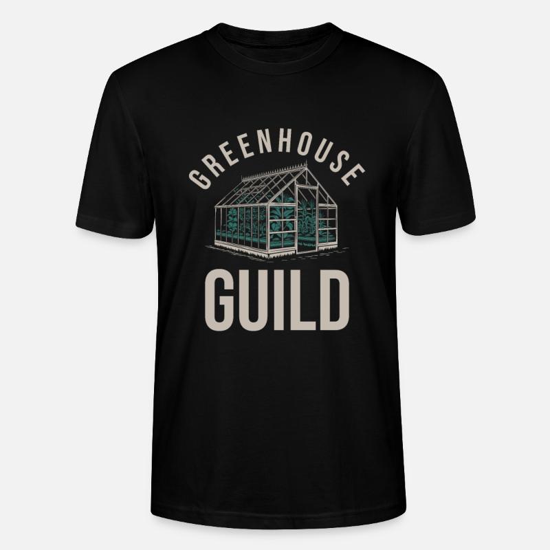 Gewächshausmanager Team - Stanley/Stella Unisex Bio-T-Shirt CRAFTER - Schwarz