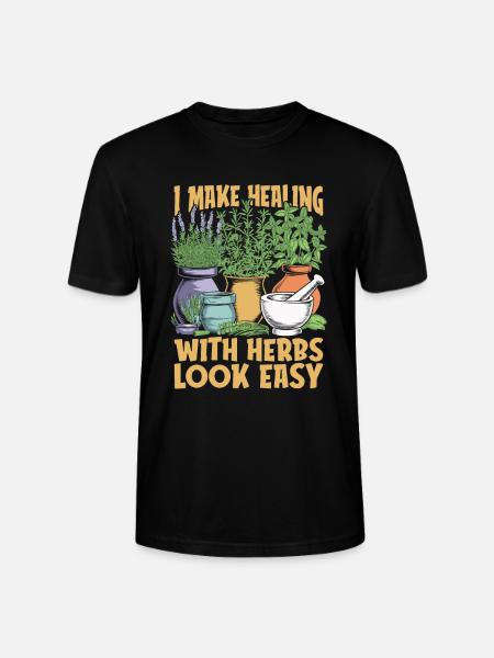 Homöopath - Stanley/Stella Unisex Bio-T-Shirt CRAFTER - Schwarz