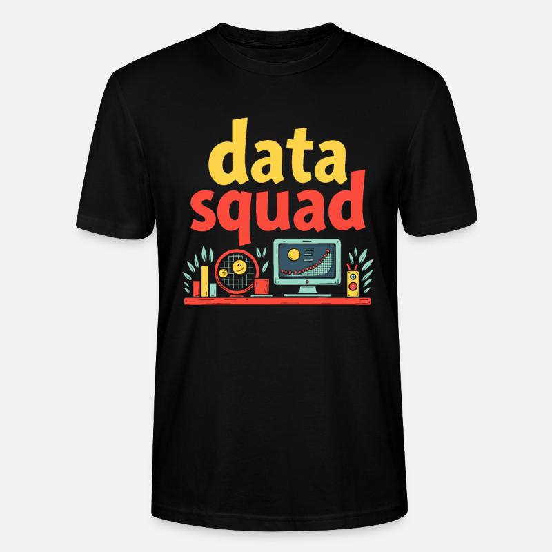 Data Science Data Analyst Squad - Stanley/Stella CRAFTER Unisex Organic T-Shirt - black
