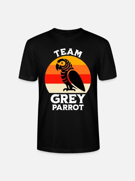 L’équipe African Grey Parrot - T-shirt bio CRAFTER Stanley Stella Unisexe - noir