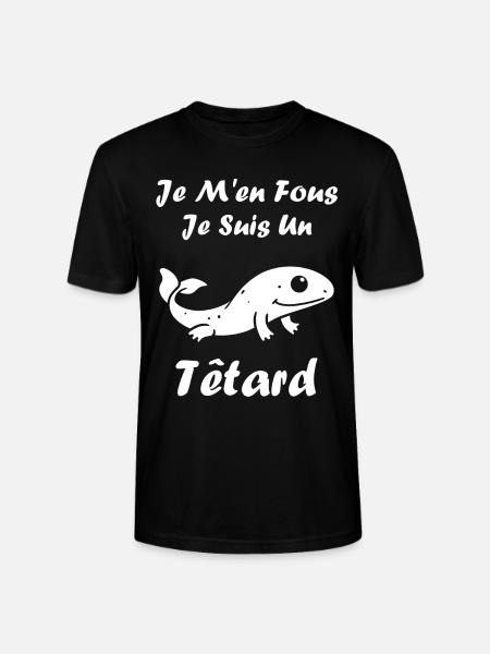 Têtard - T-shirt bio CRAFTER Stanley Stella Unisexe - noir