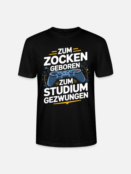 Gamer Gaming Zocken Zocker - Stanley/Stella CRAFTER Unisex Organic T-Shirt - black