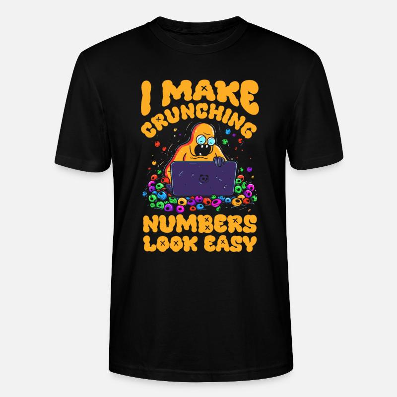 Data Science Data Analyst - Stanley/Stella Unisex Bio-T-Shirt CRAFTER - Schwarz