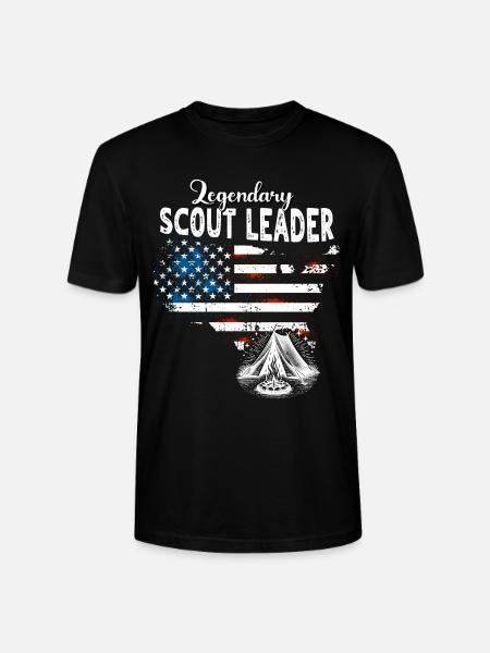 Scout Leader US - Stanley/Stella CRAFTER Unisex Organic T-Shirt - black