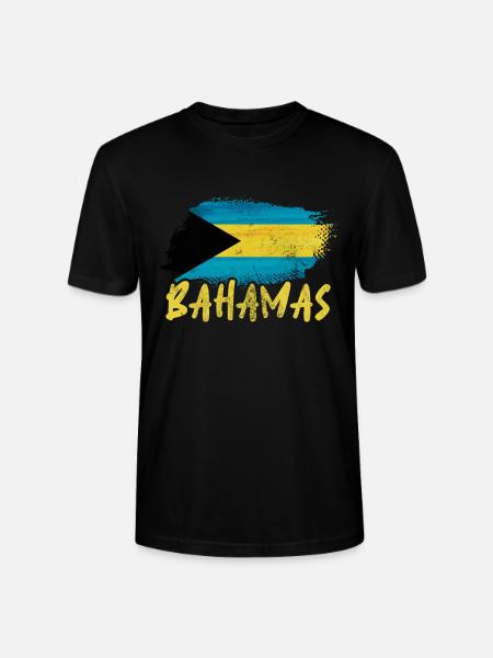 Bahamas - Stanley/Stella CRAFTER Unisex Organic T-Shirt - black