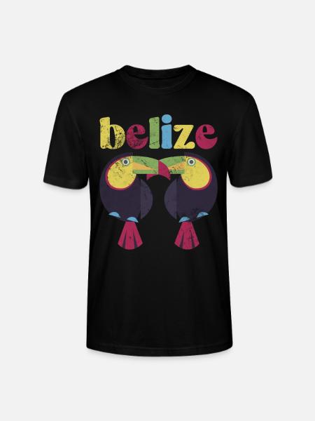 Belize - Stanley/Stella CRAFTER Unisex Organic T-Shirt - black