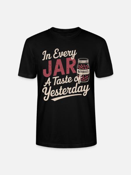 Conservation des aliments faits maison - T-shirt bio CRAFTER Stanley Stella Unisexe - noir