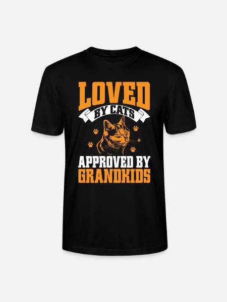 Cadeaux de grand-mère chat - T-shirt bio CRAFTER Stanley Stella Unisexe - noir