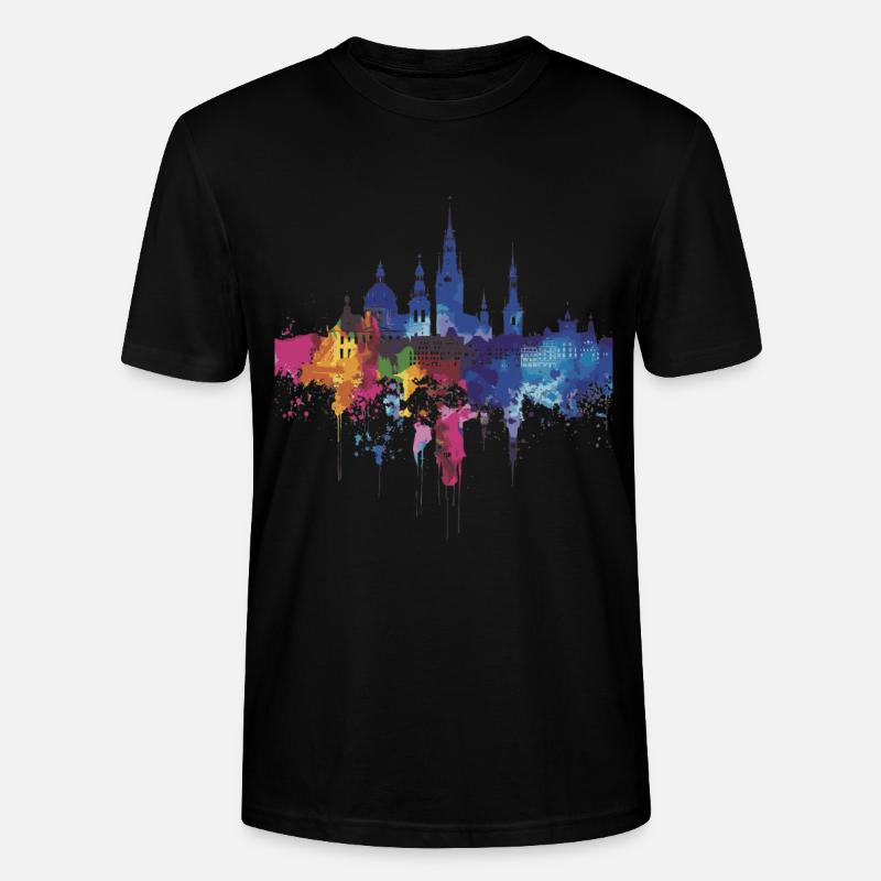Ratibor - T-shirt bio CRAFTER Stanley Stella Unisexe - noir
