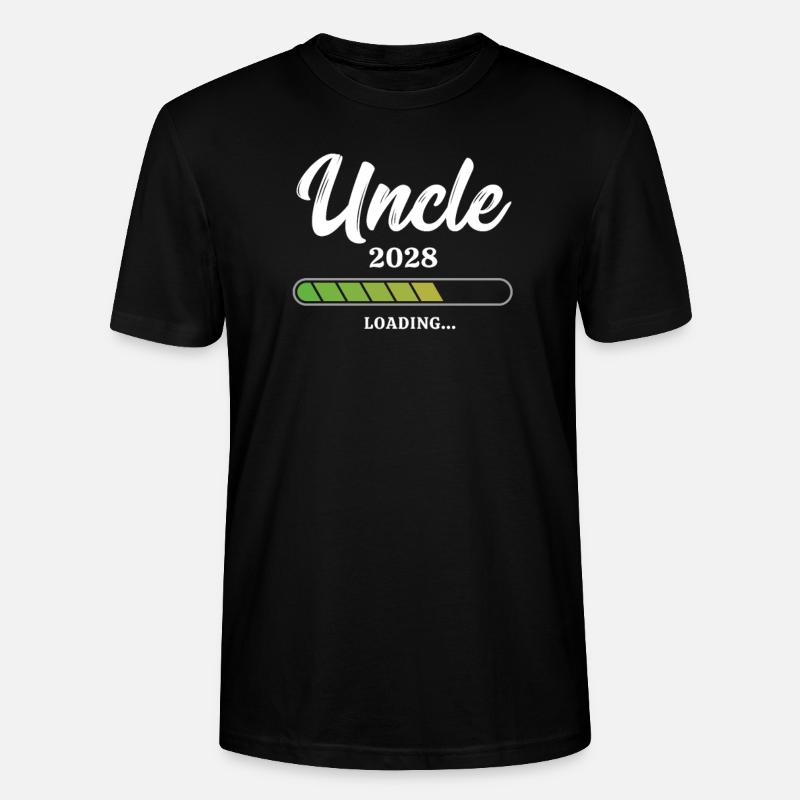 Uncle Loading 2028 - Stanley/Stella CRAFTER Unisex Organic T-Shirt - black