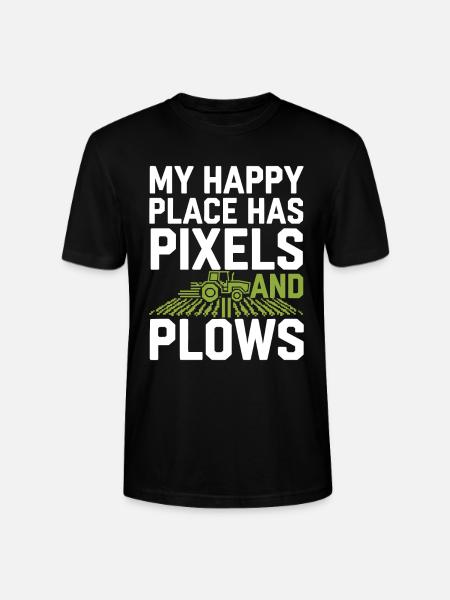 Farming Simulator Wirtualna gra rolnicza Fan Farm - Ekologiczna koszulka typu unisex Stanley/Stella CRAFTER - czarny