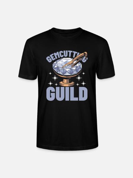 Gemstone cutter team - Stanley/Stella CRAFTER Unisex Organic T-Shirt - black