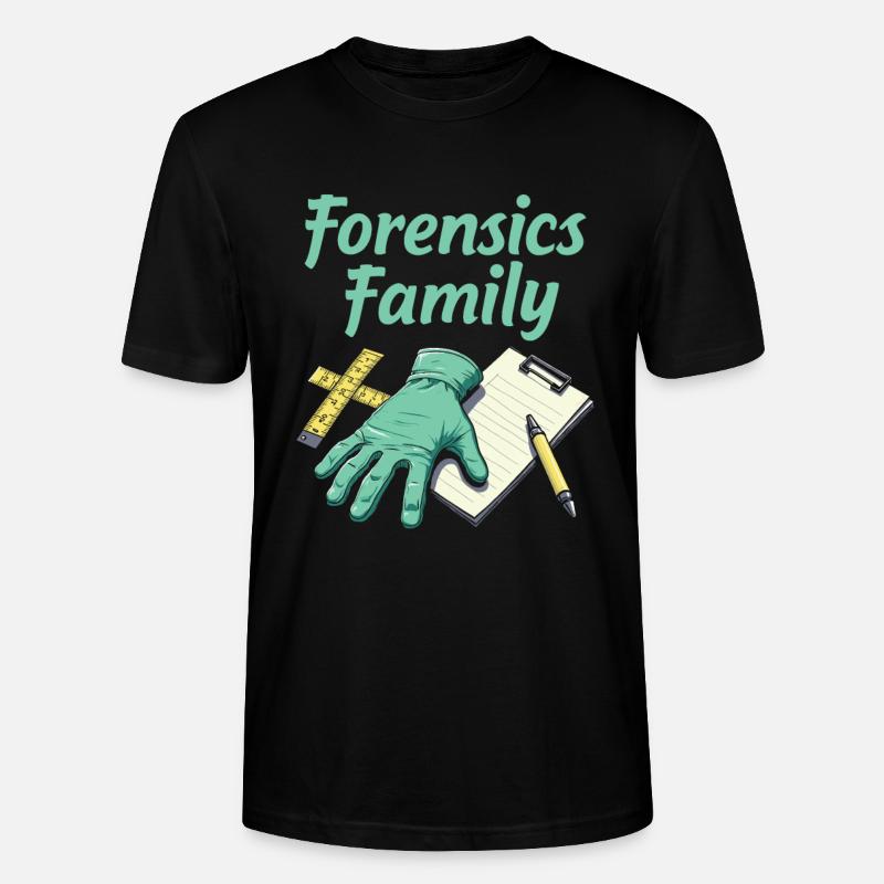 Forensischer Techniker Team - Stanley/Stella Unisex Bio-T-Shirt CRAFTER - Schwarz