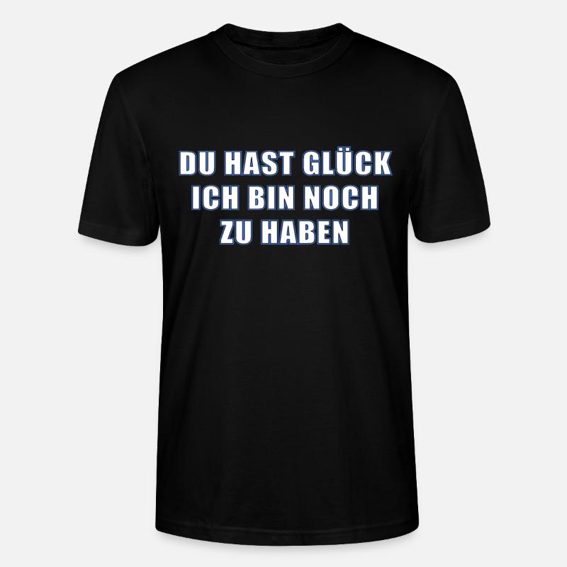 Ich bin Single - Stanley/Stella Unisex Bio-T-Shirt CRAFTER - Schwarz