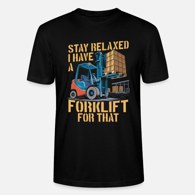 Docker - T-shirt bio CRAFTER Stanley Stella Unisexe - noir