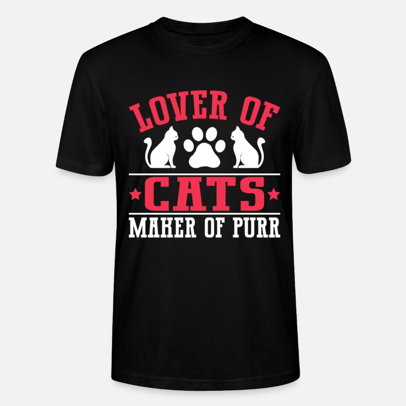 Chats Cadeaux Papy - T-shirt bio CRAFTER Stanley Stella Unisexe - noir