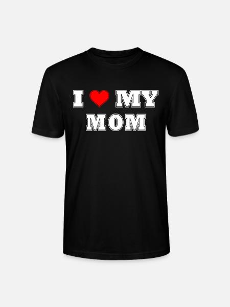 J’aime maman - T-shirt bio CRAFTER Stanley Stella Unisexe - noir