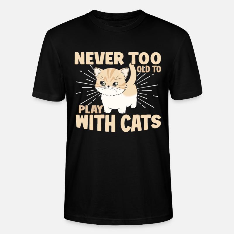 Chats Cadeaux Papy - T-shirt bio CRAFTER Stanley Stella Unisexe - noir