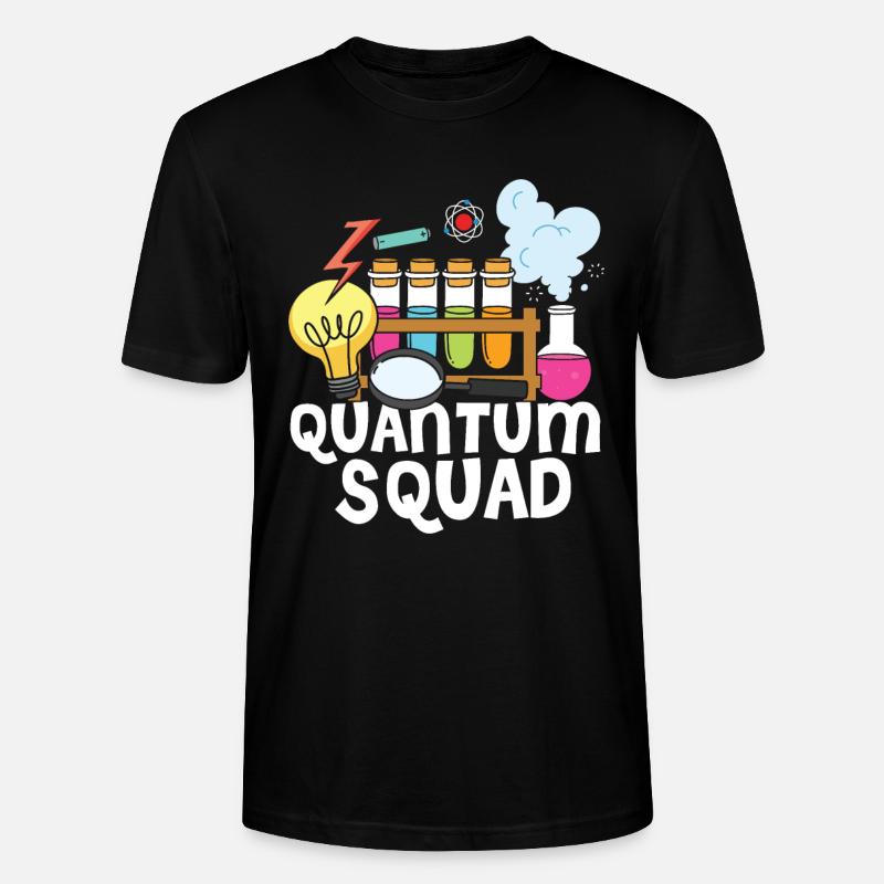 Physics Physique Squad - Stanley/Stella CRAFTER Unisex Organic T-Shirt - black