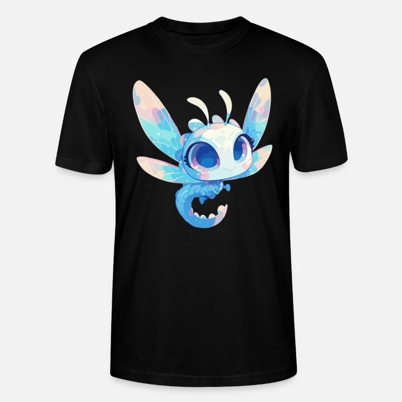 Libellen Libelle - Stanley/Stella Unisex Bio-T-Shirt CRAFTER - Schwarz