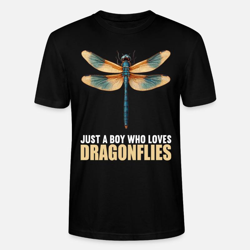 Libellules Libellule - T-shirt bio CRAFTER Stanley Stella Unisexe - noir