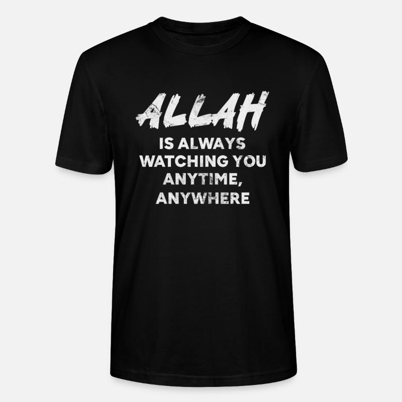Muslim - Stanley/Stella Unisex Bio-T-Shirt CRAFTER - Schwarz