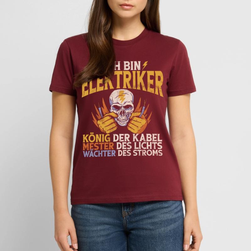 Electronics Technician Electrics Profession Volt Electrical Engineering Stanley/Stella CRAFTER Unisex Organic T-Shirt