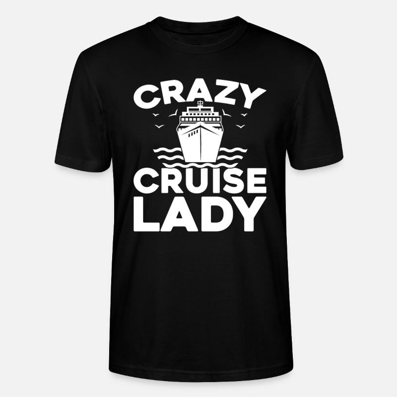 Kreuzfahrt - Stanley/Stella Unisex Bio-T-Shirt CRAFTER - Schwarz