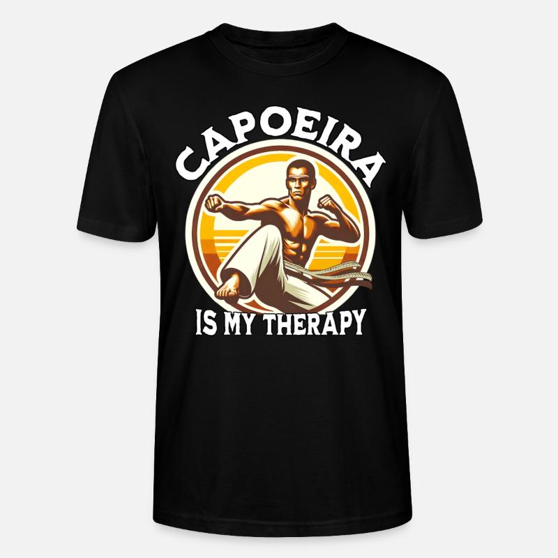 Drôle de dicton de capoeira - T-shirt bio CRAFTER Stanley Stella Unisexe - noir