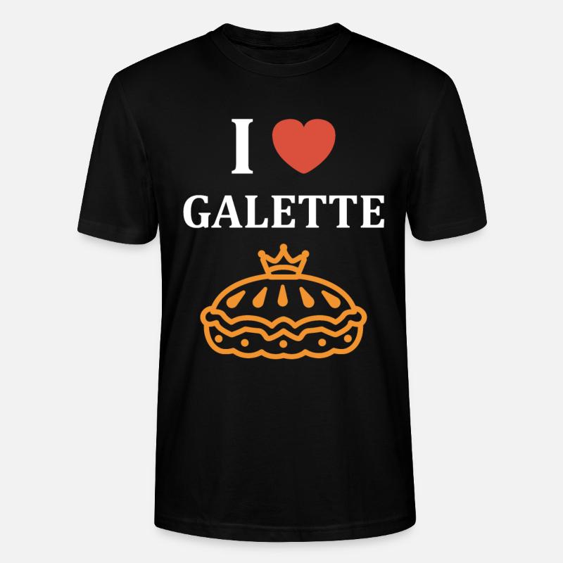 Pfannkuchen - Stanley/Stella Unisex Bio-T-Shirt CRAFTER - Schwarz