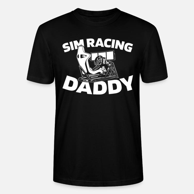 Sim Racing - T-shirt bio CRAFTER Stanley Stella Unisexe - noir