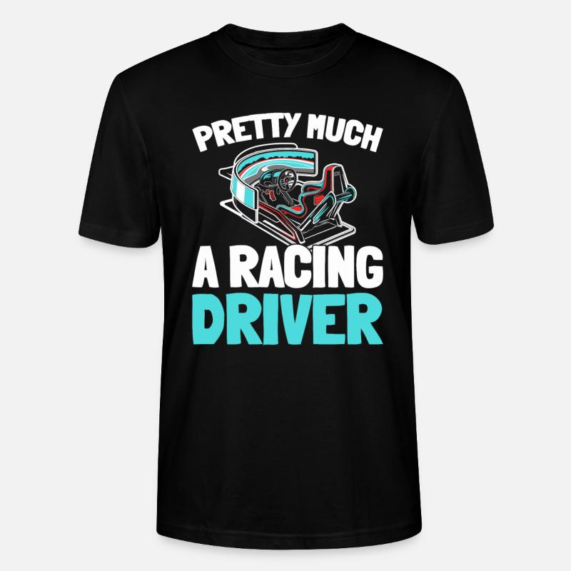 Sim Racing - Stanley/Stella Unisex Bio-T-Shirt CRAFTER - Schwarz