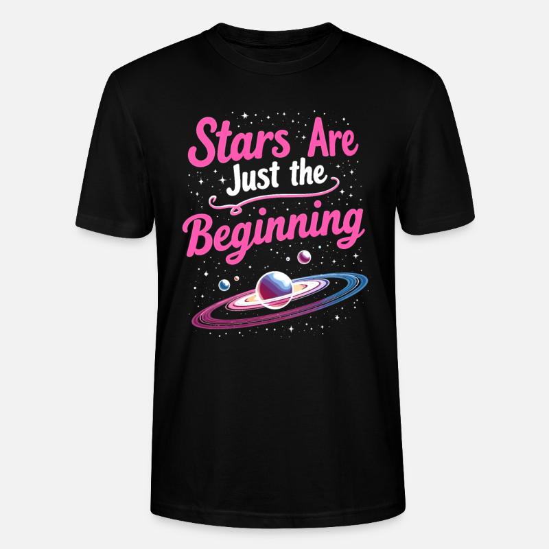 Space Exploration Cosmic Discovery - Stanley/Stella Unisex Bio-T-Shirt CRAFTER - Schwarz